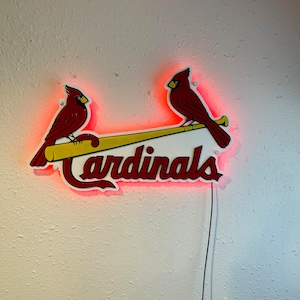 St Louis Cardinals Coors Light LED Neon Sign in 2023