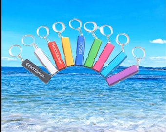 Aluminum Survival Whistle Keychain: Personalized Camping Hiking Accessory