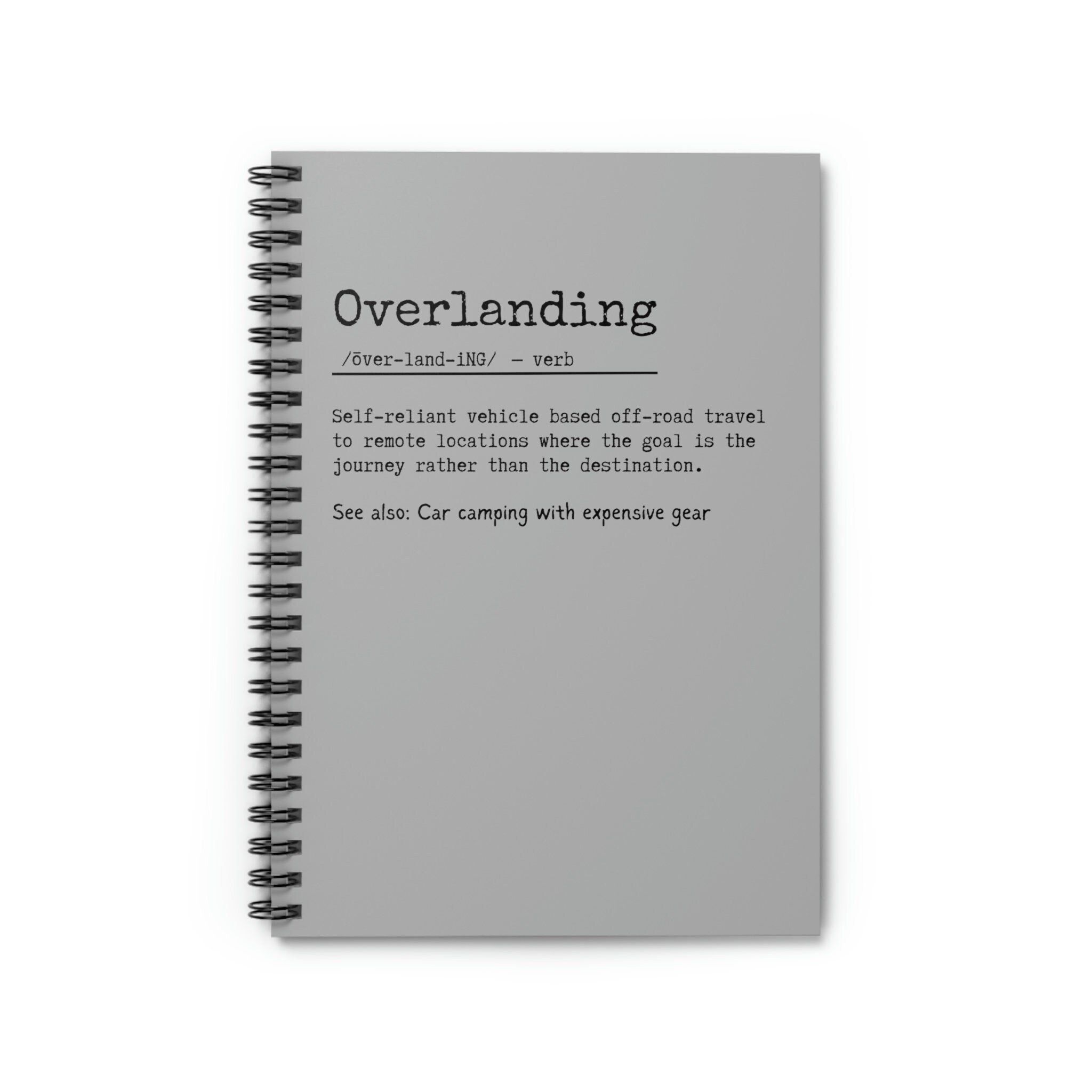 Overlanding Journal 4x4 off Road Book Travel Mountains Etsy