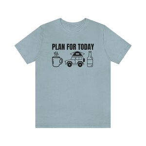 Camiseta de viaje por tierra. Camiseta de tienda de campaña en el techo, RTT, camiseta de viaje por carretera para acampar, camiseta de aventura, al aire libre, explorar, camiseta de campamento para hombres, regalo de Jeep 4x4, Nomad Light Blue