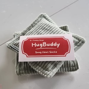 Handmade Corduroy Toasty Grips Filled with Lupin or Rice, Triple Stitched for Leak-Proof Warmth,Perfect for Arthritis Relief,Gift for Winter