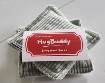 Handmade Corduroy Toasty Grips Filled with Lupin or Rice, Triple Stitched for Leak-Proof Warmth,Perfect for Arthritis Relief,Gift for Winter