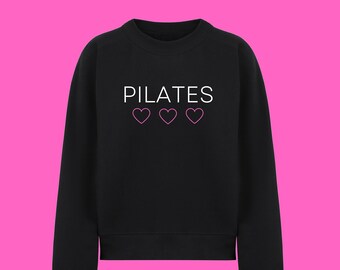 Pilates Hearts - Felpa Pilates - Pilates Gift - Istruttore di Pilates