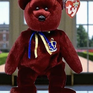 Buckingham UK Exclusive Royal TY Mütze Baby Bär