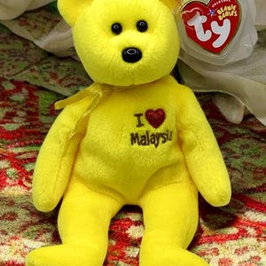 Mayalsia Asia-Pacific TY Beanie Baby Bear