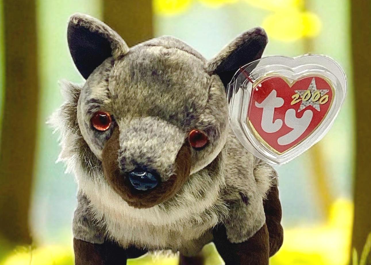 Howl the Gray Wolf TY Beanie Baby