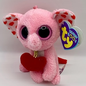 Tender the Elephant TY Beanie Boo Clip