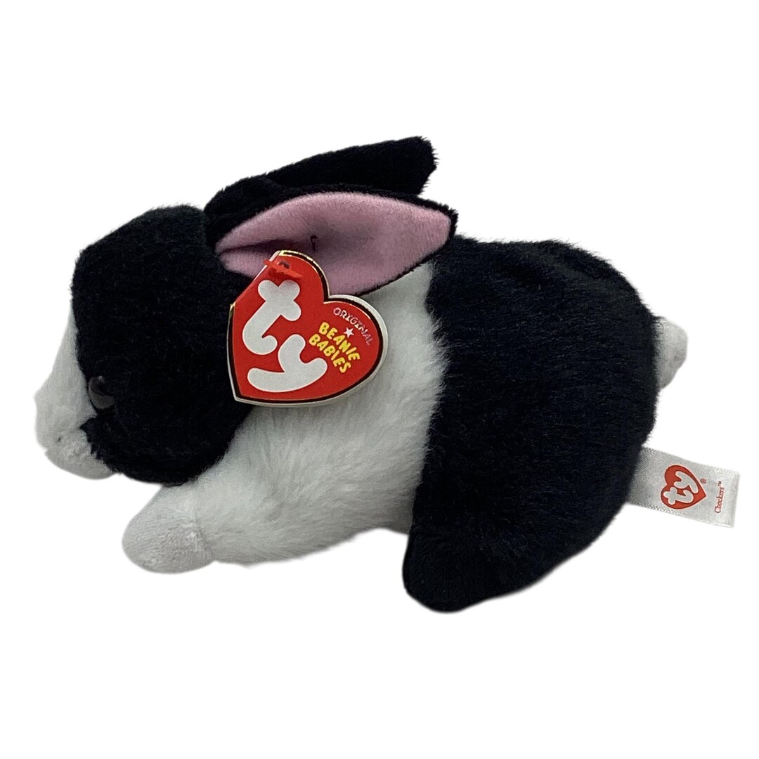 Checkers the Rabbit (RARE)TY Beanie Baby - Etsy