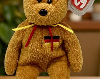 Vintage 1930s Miniature Schuco Teddy Bear Golden Blonde Mohair