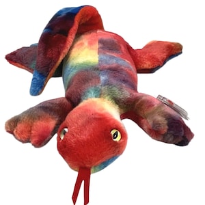 Lizzy the Tie-Dyed Lizard TY Beanie Buddy