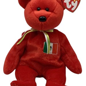 Osito-USA Exclusive Mexican TY Beanie Baby Bear