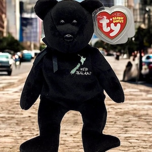 Kia-Ora Asia Pacific New Zeland Exclusive TY Beanie Baby Bear
