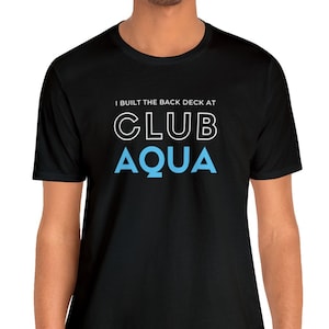 Ich habe das Back Deck im Club Aqua Unisex Jersey Kurzarm-T-Shirt gebaut, ich denke, Sie sollten inspiriertes Shirt, Tim Robinson, ITYSL T-Shirt verlassen