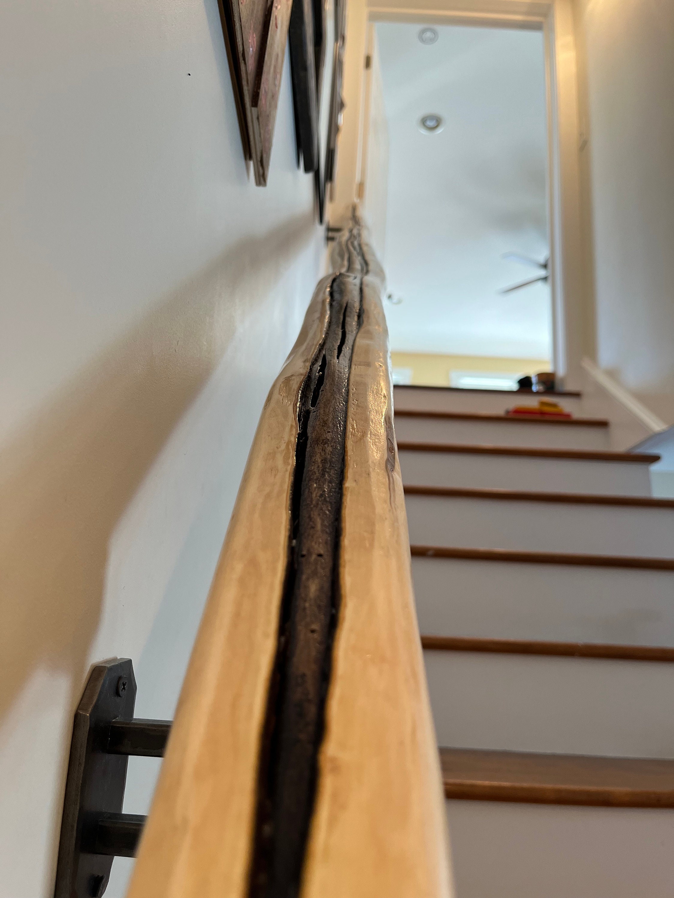 Custom Hand-hewn Railings - Etsy