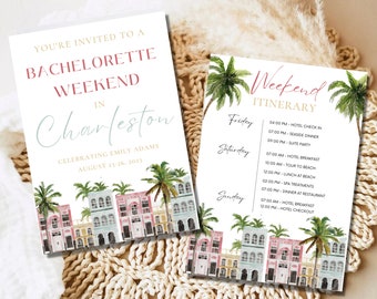 Cheers to Charleston Bachelorette Itinerary (Download Now) - Etsy