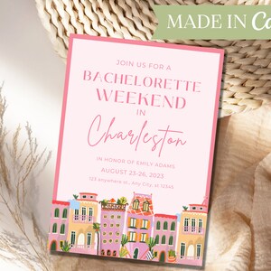 Charleston Bachelorette Itinerary, Bachelorette Weekend, Bridal Trip ...