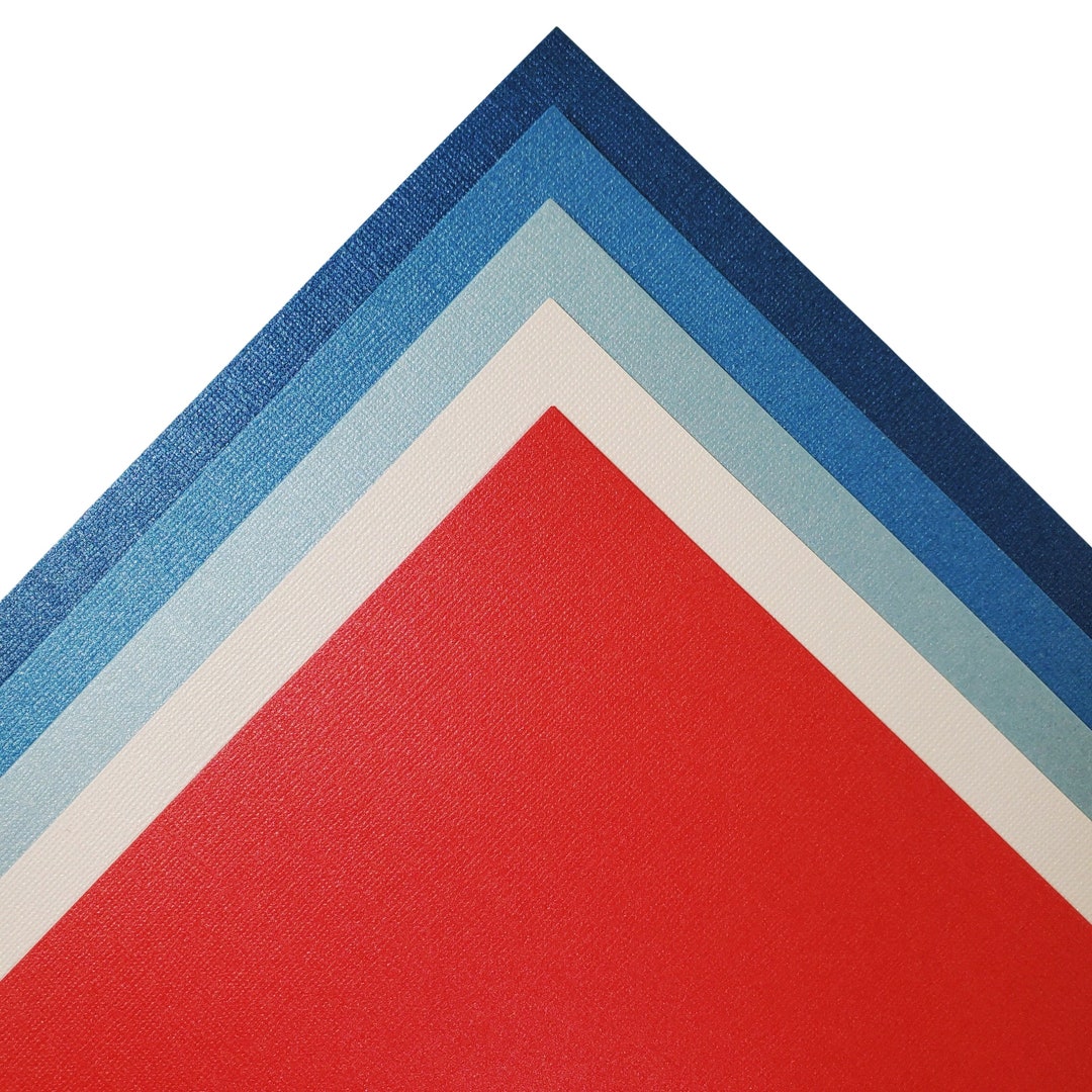 AMERICA Bazzill Cardstock Variety Pack 12x12 Pearlescent Cardstock in