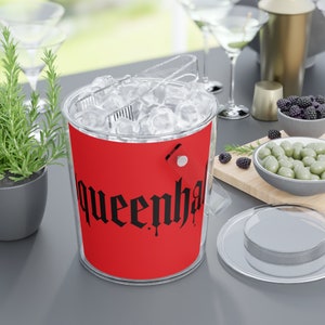 Cubo de hielo Halloqueen con pinzas imagen 8