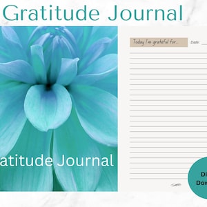 Gratitude Journal for Women Printable PDF