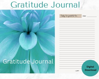 Gratitude Journal for Women Printable PDF