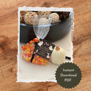 No Tricks Just Treats Immobilien PopBy Geschenk Treat Tag