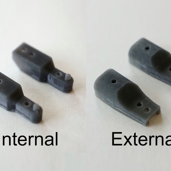 SCX24 Gladiator Rail Extensions (internal and external)