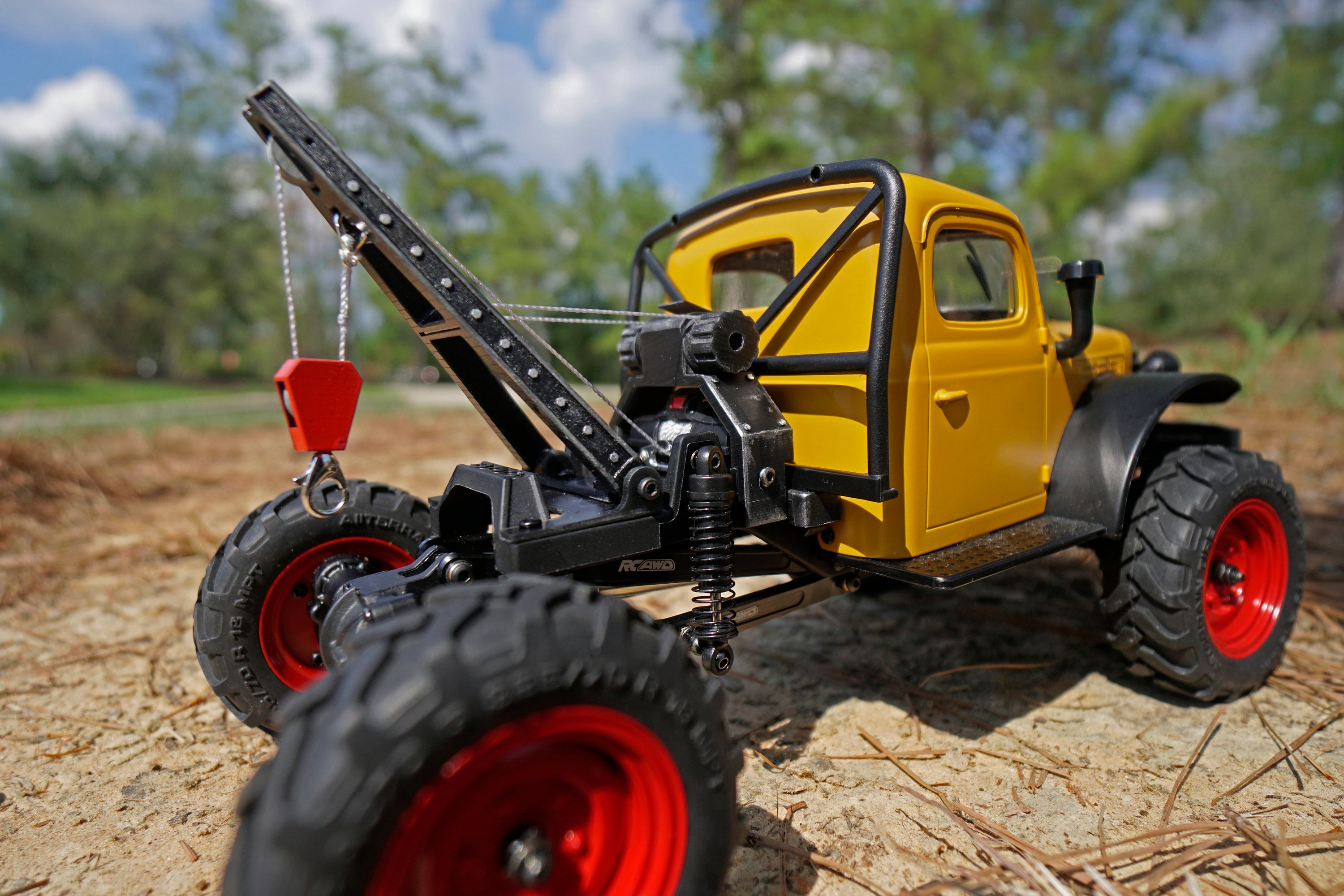 FMS fcx24パワーワゴンカスタム 1:24 Power Wagon RC Crawler | 2-Speed Portal Axles | FMS Hobby