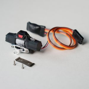 Working Winch for 1/24 SCX24 Gladiator / JLU / Deadbolt