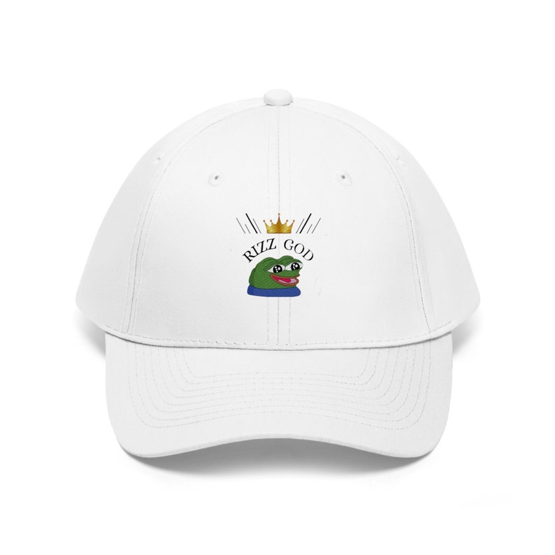 Embroidered Peepo the Frog Hat Rizz God Pepe the Frog Hat Etsy Canada