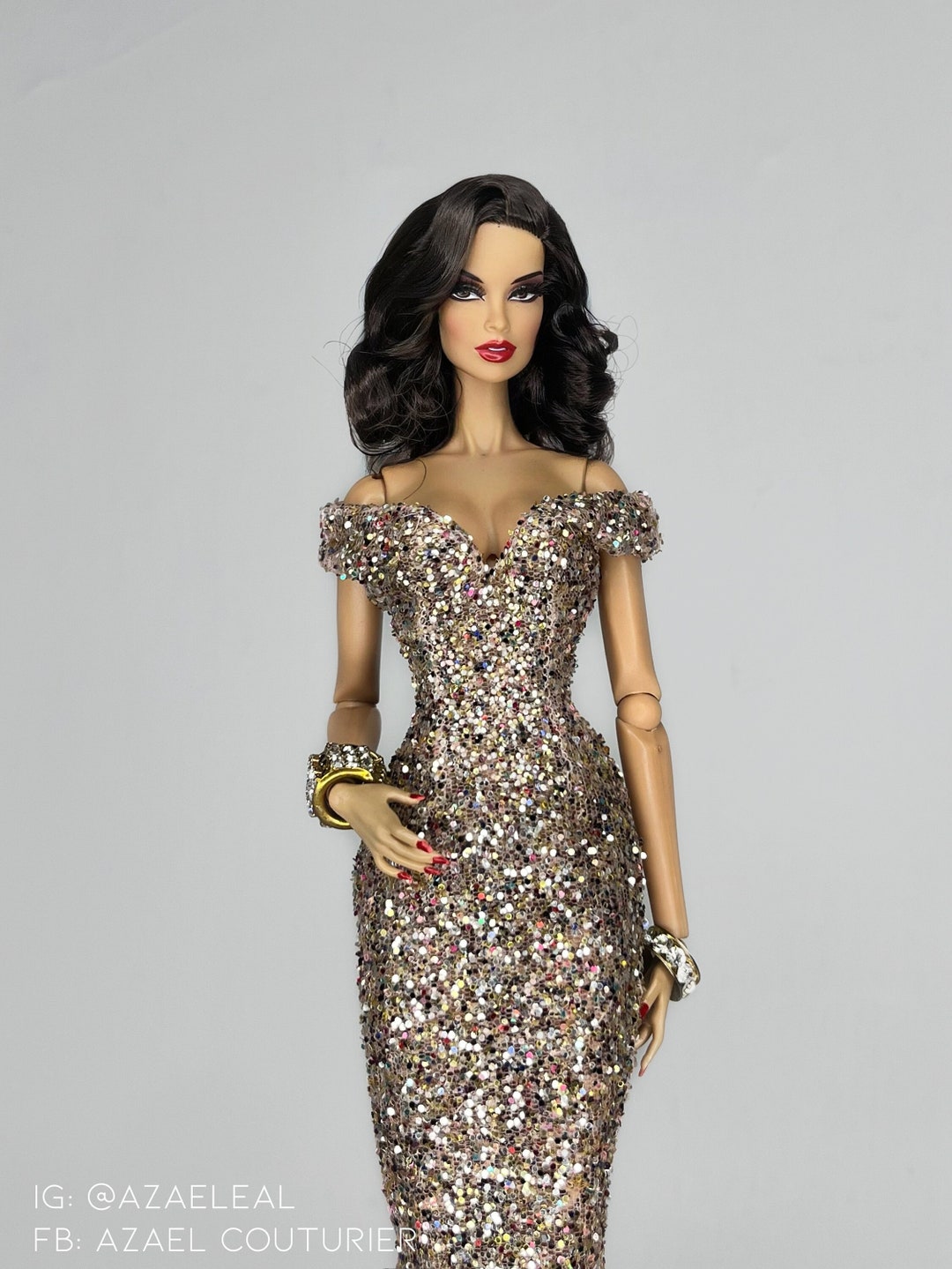 Doll Dress / Integrity Toys, Fashion Royalty and Nuface Fashion Royalty