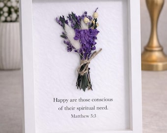JW 2026 Year Text Displayed in Elegant Shadow Box/ Card