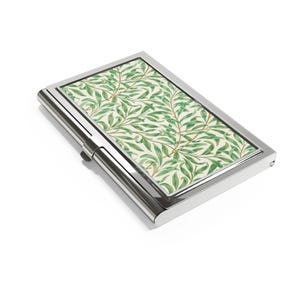 William Morris Business Card Holder: Botanical Vines Card Wallet