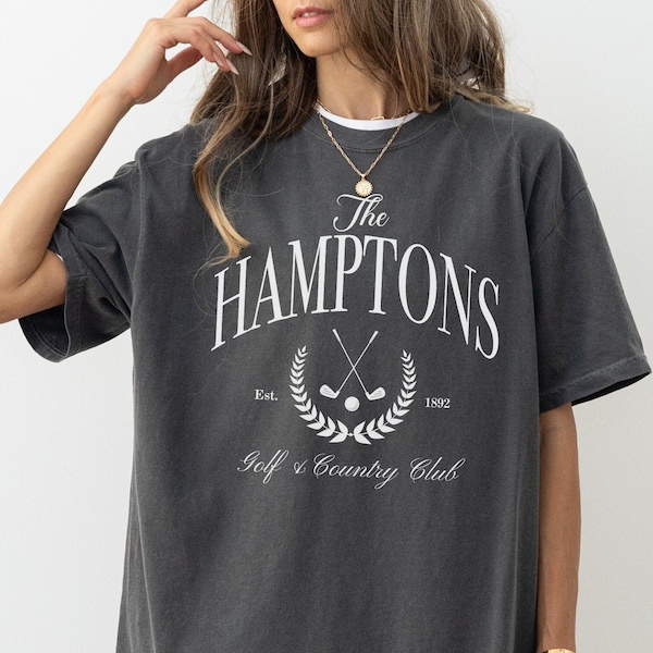 The Hamptons Country Club Sweatshirt, Golf Club Sweatshirt, Social Club, Women’s Golf Sweatshirt, Preppy Sweatshirt, Golf Girl Sweatshirt