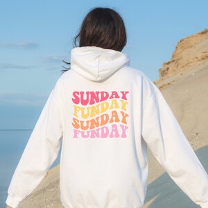 Funday boyfriend pullover hoodie top