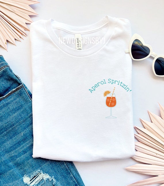 Aperol spritz shirt, Aperol Spritzin, summer shirt, brunch shirt, alcohol shirt for friend, Aperol spritz bachelorette shirt, Aperol themed