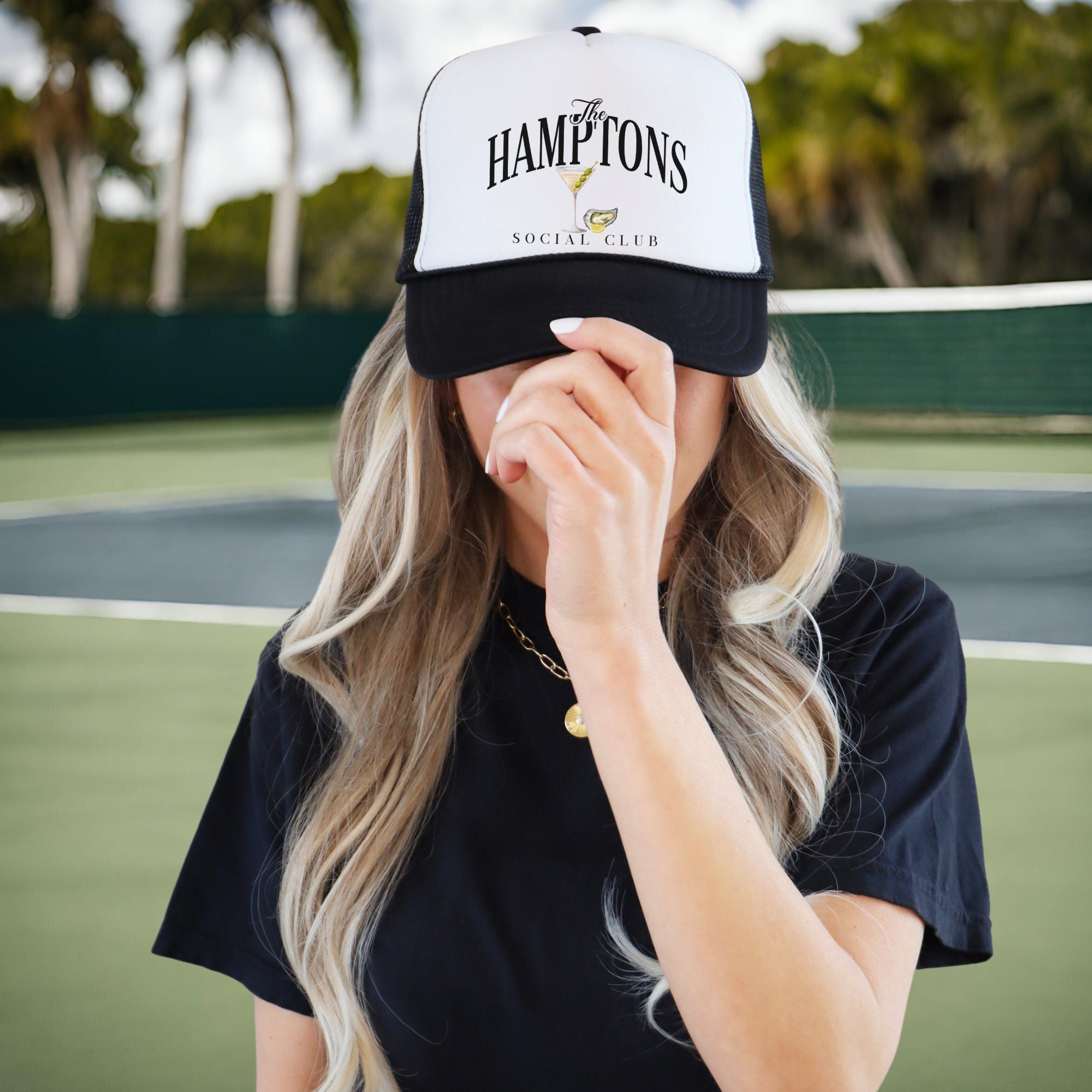 HAMPTONS BALL CAP Hamptons Baseball Cap – edikted main image 2