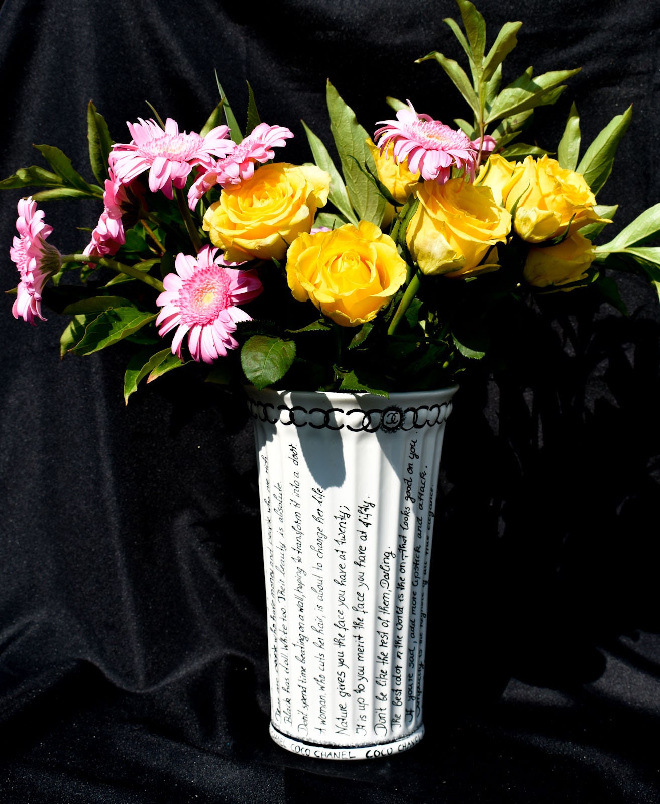 Chanel Flower Vase 