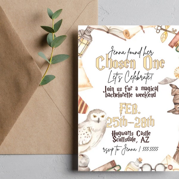 Potter Bachelorette - Etsy