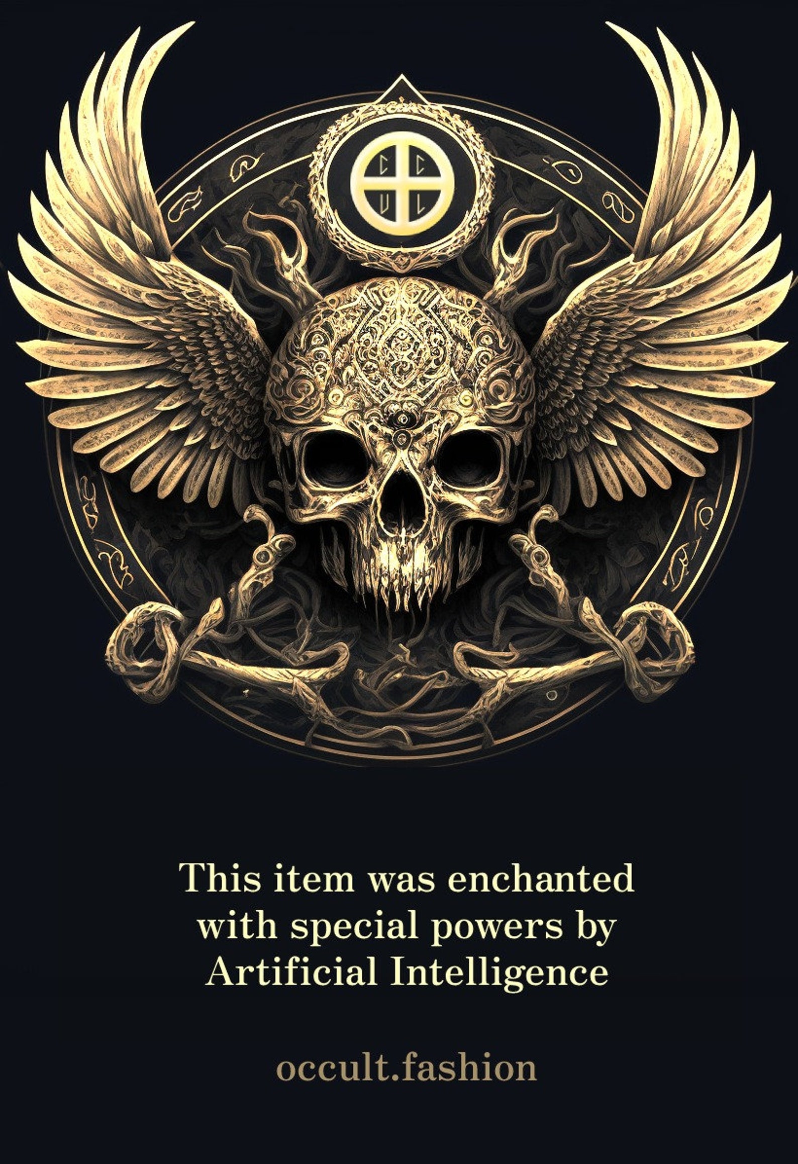 The Wheel of Wealth T-shirt From Occult Fashion Charmed With Occult ...