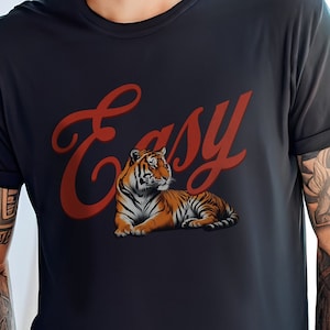 TwoDay dames T-shirt met tijgers zwart online bestellen