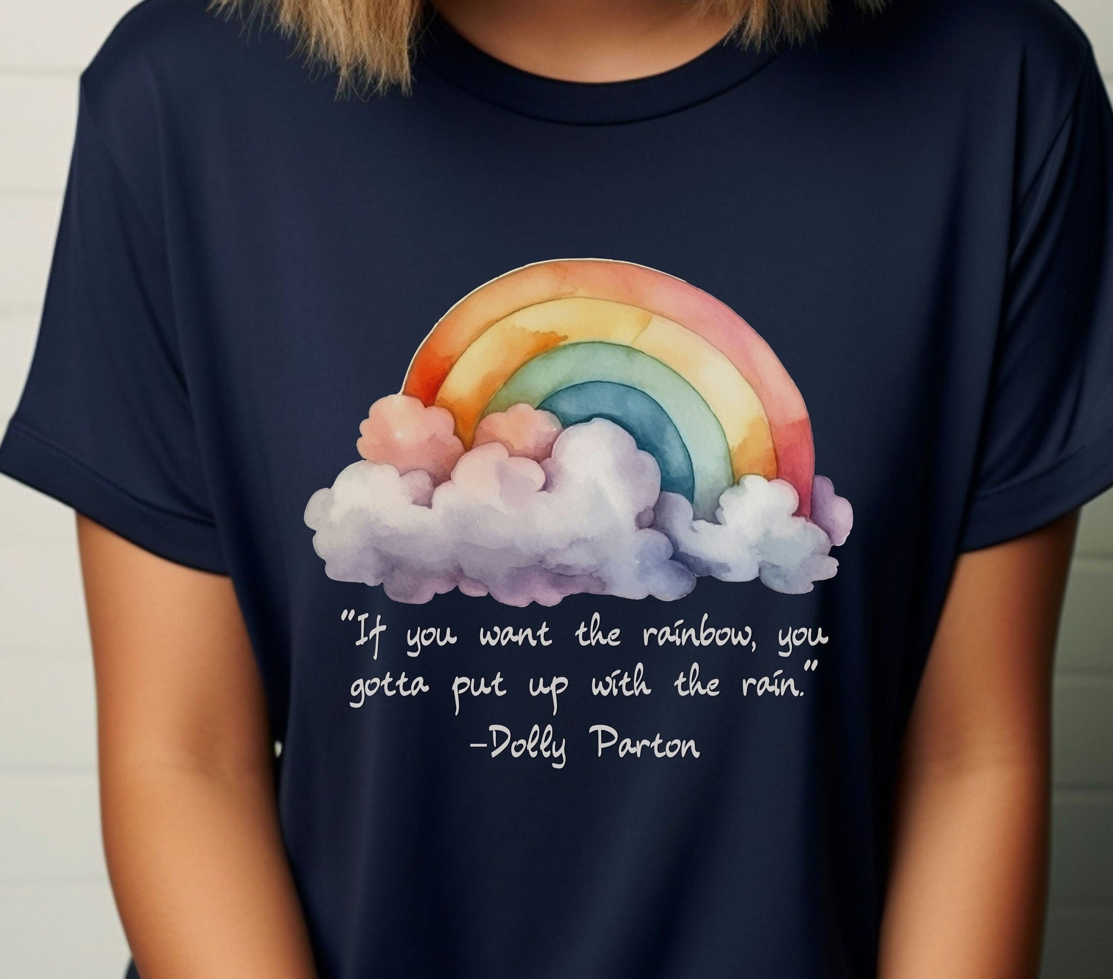 Patron t shirt regenboog hotsell