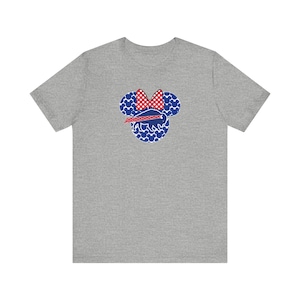 Buffalo Minnie Bow Dots Unisex Jersey Short Sleeve Tee