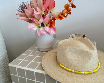 Yellow Clay Bead Band