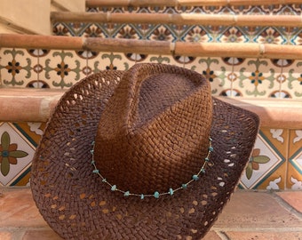 Turquoise Stone Hat Band