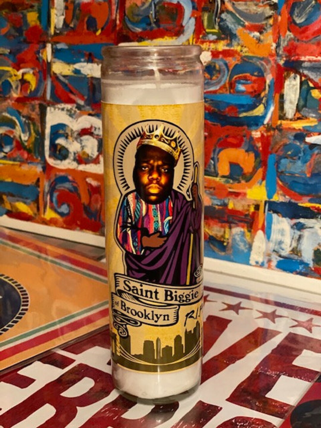 Biggie Prayer Candle / Notorious BIG / Rap Etsy