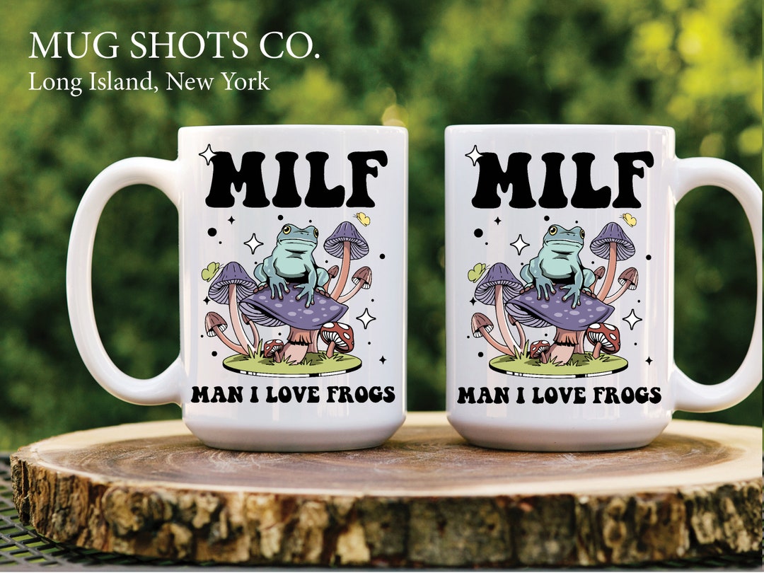 Frog Mug Personalized Cute Frog Gifts Man I Love Frogs - Etsy