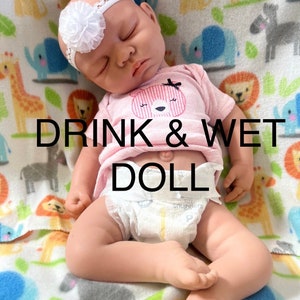 Ready to ship! Full body silicone baby newborn size