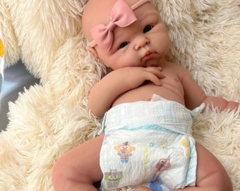 SHIP FAST! Full Body Silicone Baby, Like Marshmallow