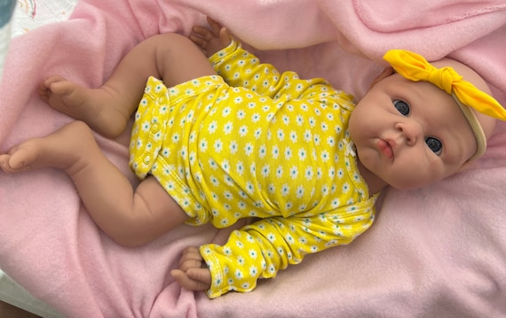 Scnbom poppen Reborn baby siliconen pop meisje 20inch 50cm