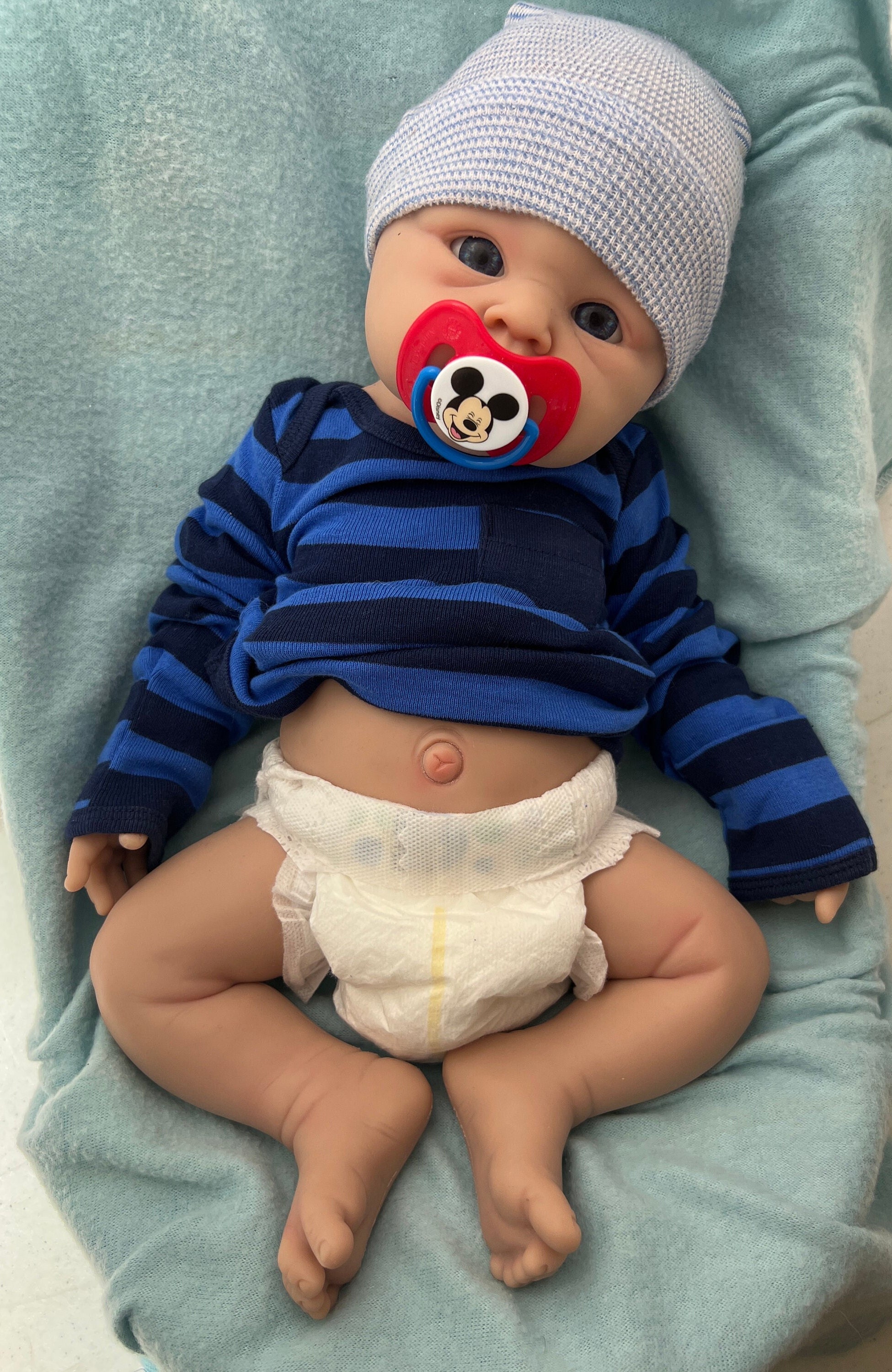 Reborn Silikon Baby Ivita IVITA 20 Inch Full Silicone Baby Doll